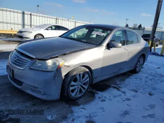 2009 Infiniti M with VIN JNKCY01F59M852776, listed as a Copart auction lot 42117945 with 180,537 mi miles and Salvage Title. Bid and sale history available at carsss.com. Image 1.