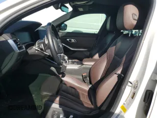 2020 BMW 3 Series 330i with VIN 3MW5R1J01L8B08554, listed as a Copart auction lot 47298125 with 98,461 mi miles and Salvage Title. Bid and sale history available at carsss.com. Image 7.