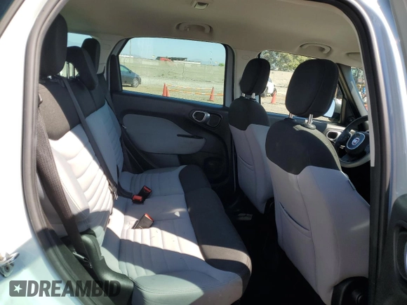 2014 FIAT 500L Easy with VIN ZFBCFABH7EZ023964, listed as a Copart auction lot 72838314 with 87,956 mi miles and Salvage Title. Bid and sale history available at carsss.com. Image 12.