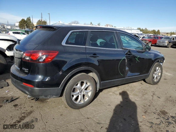 2015 Mazda CX-9 Touring with VIN JM3TB3CA2F0451704, listed as a Copart auction lot 43646055 with 134,168 mi miles and Salvage Title. Bid and sale history available at carsss.com. Image 3.