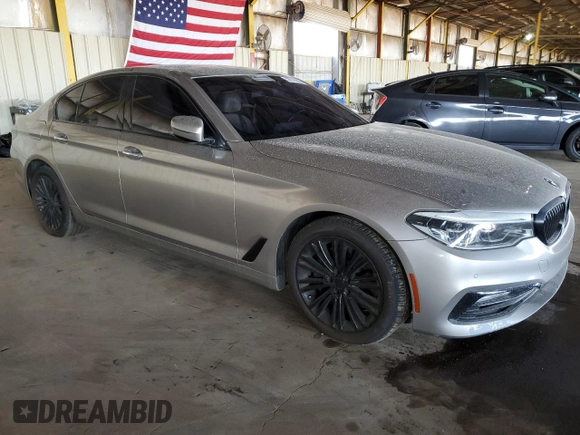 2017 BMW 5 Series 540i with VIN WBAJE5C33HG478468, listed as a Copart auction lot 52218685 with 99,715 mi miles and Clean Title. Bid and sale history available at carsss.com. Image 4.