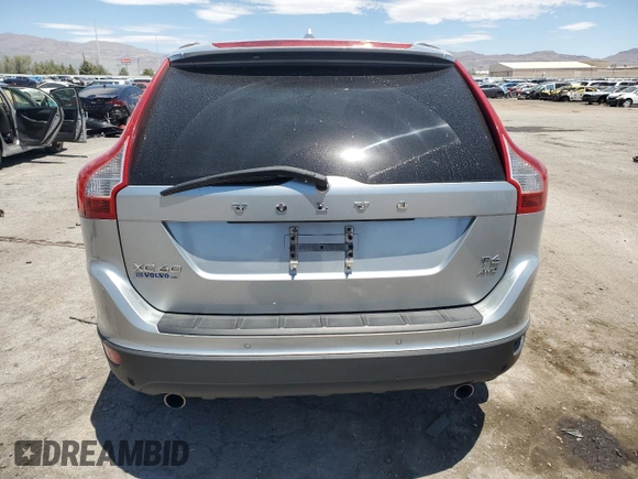 2013 Volvo XC60 T6 with VIN YV4902DZ2D2370112, listed as a Copart auction lot 64323455 with 118,714 mi miles and Salvage title. Bid and sale history available at DreamBid. Image 6.