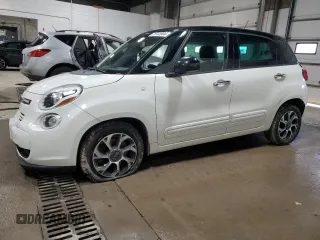 2014 FIAT 500L Easy with VIN ZFBCFABH3EZ001900, listed as a Copart auction lot 79703904 with 76,502 mi miles and Clean Title. Bid and sale history available at carsss.com. Image 1.