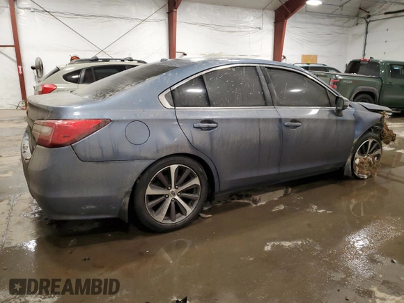 2015 Subaru Legacy 2.5i Limited with VIN 4S3BNBN63F3059568, listed as a Copart auction lot 88358645 with 0 mi miles and Salvage Title. Bid and sale history available at carsss.com. Image 3.