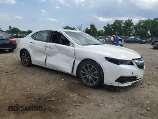 2015 Acura TLX V6 z VIN 19UUB2F36FA002039, wystawiony jako Copart lot #61819485 z przebiegiem Nie podano mil oraz Szkoda całkowita • Salvage title. Historia ofert i sprzedaży dostępna na DreamBid. Obrazek 4.