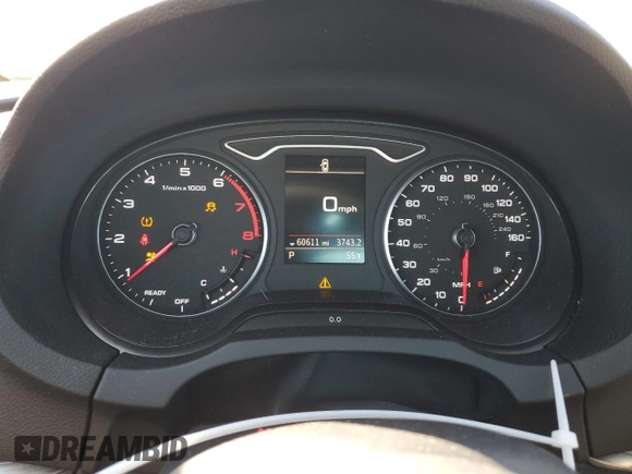 2019 Audi A3 Sedan S line Premium Plus with VIN WAUJEGFF6KA094759, listed as a Copart auction lot 71641303 with 60,611 mi miles. Bid and sale history available at carsss.com. Image 9.