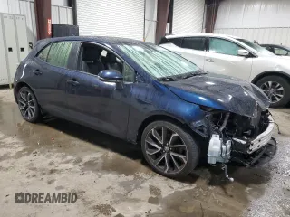 2019 Toyota Corolla Hatchback SE with VIN JTNK4RBE5K3046074, listed as a Copart auction lot 80350194 with 81,689 mi miles and Salvage Title. Bid and sale history available at carsss.com. Image 4.