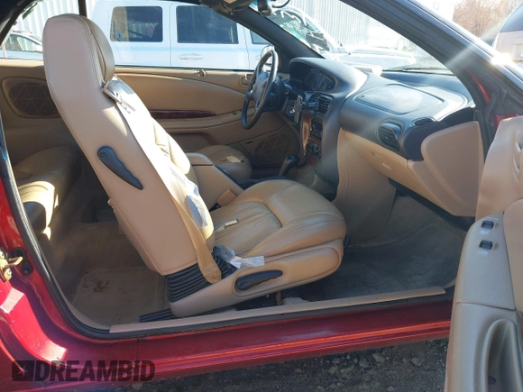 1999 Chrysler Sebring JXi z VIN 3C3EL55H8XT610514, wystawiony jako IAAI lot #41659405 z przebiegiem 122 295 mil mil oraz . Historia ofert i sprzedaży dostępna na DreamBid. Obrazek 5.