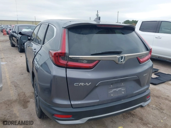 2020 Honda CR-V EX with VIN 5J6RW1H57LL004801, listed as a IAAI auction lot 41238043 with 70,997 mi miles. Bid and sale history available at carsss.com. Image 3.