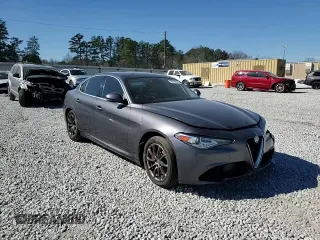 2018 Alfa Romeo Giulia with VIN ZARFAEDN4J7572553, listed as a Copart auction lot 46998825 with 111,778 mi miles and Salvage title. Bid and sale history available at DreamBid. Image 13.