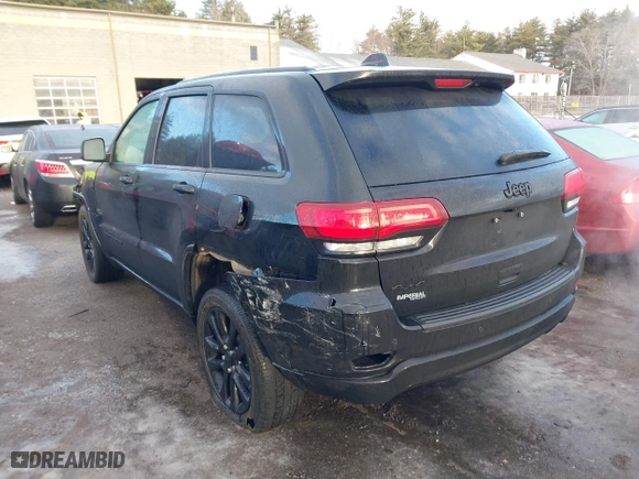 2021 Jeep Grand Cherokee Laredo X with VIN 1C4RJFAG6MC599672, listed as a IAAI auction lot 41323741 with 71,491 mi miles. Bid and sale history available at carsss.com. Image 14.