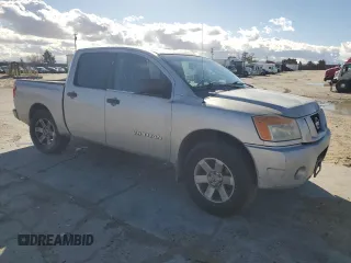2008 Nissan Titan XE with VIN 1N6AA07D58N336880, listed as a Copart auction lot 45568365 with 352,265 mi miles and Salvage Title. Bid and sale history available at carsss.com. Image 4.