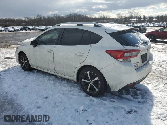 2023 Subaru Impreza Premium with VIN 4S3GTAV62P3711751, listed as a Copart auction lot 44257555 with 85,344 mi miles and Salvage title. Bid and sale history available at DreamBid. Image 2.