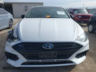 2021 Hyundai Sonata N Line with VIN 5NPEK4JC5MH128470, listed as a IAAI auction lot 41260324 with 58,488 mi miles. Bid and sale history available at carsss.com. Image 12.