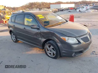 2008 Pontiac Vibe with VIN 5Y2SL65808Z420821, listed as a IAAI auction lot 41408811 with 96,650 mi miles. Bid and sale history available at carsss.com. Image 1.