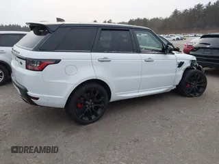 2021 Land Rover Range Rover Sport HST z VIN SALWS2RU8MA784331, wystawiony jako IAAI lot #41277697 z przebiegiem 25 340 mil mil oraz . Historia ofert i sprzedaży dostępna na DreamBid. Obrazek 4.