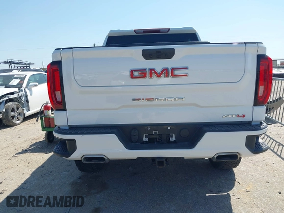 2021 GMC Sierra 1500 AT4 with VIN 3GTP9EED1MG448181, listed as a IAAI auction lot 41984780 with 87,902 mi miles. Bid and sale history available at carsss.com. Image 16.