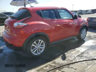 2016 Nissan Juke S with VIN JN8AF5MVXGT652966, listed as a Copart auction lot 76707464 with 47,088 mi miles and Non Repairable. Bid and sale history available at carsss.com. Image 3.
