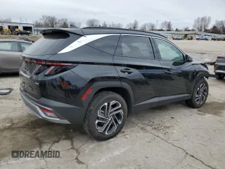 2025 Hyundai Tucson Limited with VIN 5NMJECDE7SH481154, listed as a Copart auction lot 46400995 with 1,270 mi miles and Salvage Title. Bid and sale history available at carsss.com. Image 3.