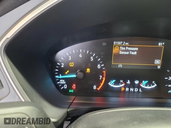 2020 Ford Escape SE with VIN 1FMCU9G68LUB25725, listed as a IAAI auction lot 42773960 with 91,597 mi miles and . Bid and sale history available at DreamBid. Image 14.