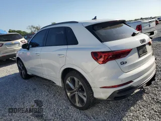 2021 Audi Q3 S line Premium Plus с VIN WA1EECF31M1103352, выставлен на аукционе Copart как лот 53702785 с пробегом 46 469 миль миль и На запчасти • Non repairable. История ставок и продаж доступна на DreamBid. Изображение 2.