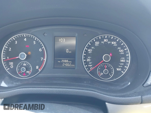2013 Volkswagen Passat S with VIN 1VWAP7A31DC029851, listed as a IAAI auction lot 42191963 with 24,862 mi miles and . Bid and sale history available at DreamBid. Image 7.