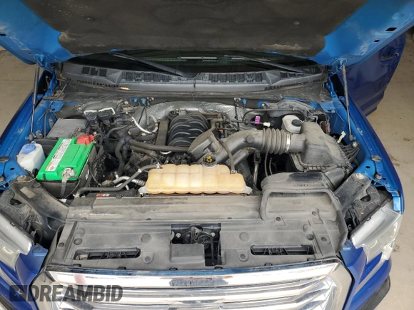 2016 Ford F-150 XLT with VIN 1FTFX1EF4GFB52587, listed as a Copart auction lot 60101035 with 193,963 mi miles and Salvage title. Bid and sale history available at DreamBid. Image 11.