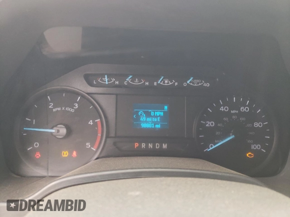 2022 Ford F-350 XL with VIN 1FD8W3HT5NEC92798, listed as a Copart auction lot 47594505 with 98,801 mi miles and Clean Title. Bid and sale history available at DreamBid. Image 9.