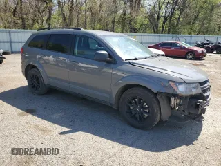 2020 Dodge Journey SE Value with VIN 3C4PDCABXLT274558, listed as a Copart auction lot 50407555 with 106,404 mi miles and Salvage Title. Bid and sale history available at DreamBid. Image 4.
