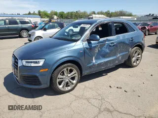 2018 Audi Q3 Premium Plus z VIN WA1JCCFS1JR011991, wystawiony jako Copart lot #55063625 z przebiegiem 57 962 mil mil oraz Szkoda całkowita • Salvage title. Historia ofert i sprzedaży dostępna na DreamBid. Obrazek 1.