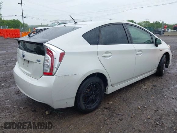 2015 Toyota Prius Four with VIN JTDKN3DU3F1882373, listed as a IAAI auction lot 42103396 with 240,242 mi miles. Bid and sale history available at carsss.com. Image 4.