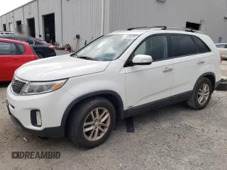 2014 Kia Sorento LX with VIN 5XYKTDA79EG528348, listed as a Copart auction lot 47829615 with 164,087 mi miles and Clean Title. Bid and sale history available at carsss.com. Image 1.