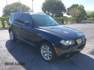 2010 BMW X3 xDrive30i with VIN WBXPC9C46AWJ37969, listed as a IAAI auction lot 41842715 with 128,729 mi miles. Bid and sale history available at carsss.com. Image 1.