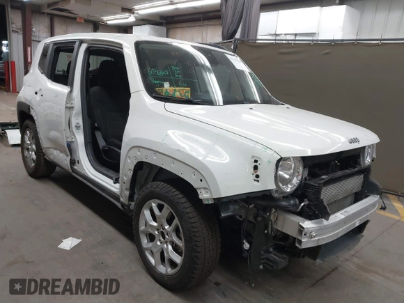 2018 Jeep Renegade Altitude z VIN ZACCJABB6JPH79544, wystawiony jako IAAI lot #41742928 z przebiegiem 59 540 mil mil oraz . Historia ofert i sprzedaży dostępna na DreamBid. Obrazek 1.