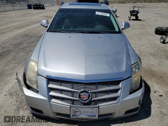 2008 Cadillac CTS RWD w/1SB with VIN 1G6DV57V480198730, listed as a Copart auction lot 67753244 with 128,787 mi miles and Salvage Title. Bid and sale history available at carsss.com. Image 5.