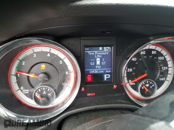 2012 Dodge Durango R/T with VIN 1C4SDJCT2CC104470, listed as a Copart auction lot 58360745 with 134,361 mi miles and Salvage title. Bid and sale history available at DreamBid. Image 9.