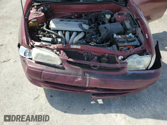 1998 Toyota Corolla VE with VIN 1NXBR12E5WZ041539, listed as a Copart auction lot 61736825 with Not provided miles and Salvage title. Bid and sale history available at DreamBid. Image 11.