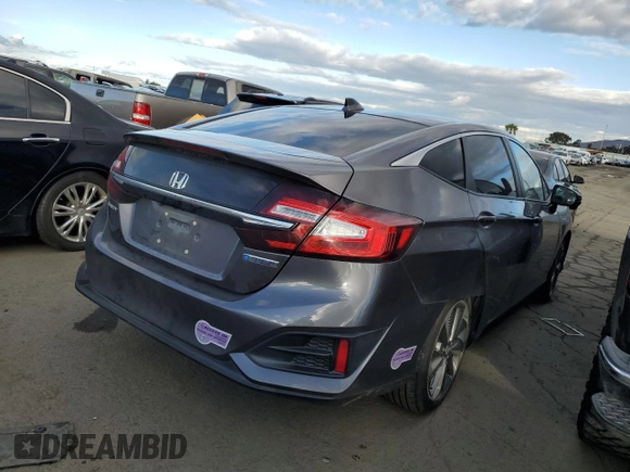 2018 Honda Clarity Plug-In Hybrid with VIN JHMZC5F15JC021193, listed as a Copart auction lot 41731384 with 91,611 mi miles. Bid and sale history available at carsss.com. Image 3.