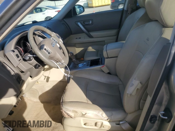 2008 Infiniti FX with VIN JNRAS08U48X101003, listed as a Copart auction lot 46647725 with 208,768 mi miles and Salvage title. Bid and sale history available at DreamBid. Image 7.