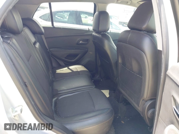 2017 Chevrolet Trax LT with VIN KL7CJLSB6HB166935, listed as a IAAI auction lot 41901204 with 114,352 mi miles and . Bid and sale history available at carsss.com. Image 8.