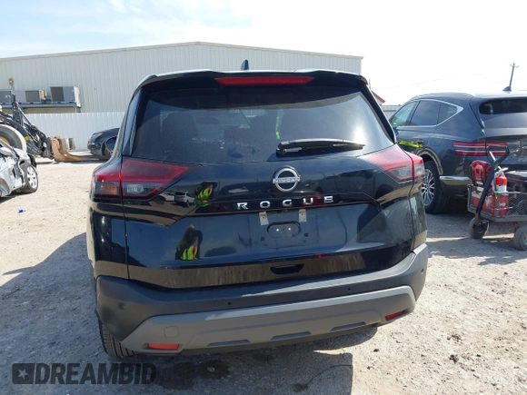 2023 Nissan Rogue S with VIN 5N1BT3AAXPC889130, listed as a IAAI auction lot 42284891 with 42,933 mi miles and . Bid and sale history available at DreamBid. Image 16.