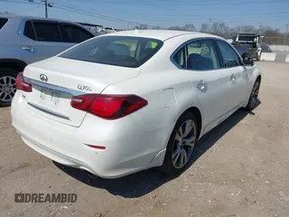 2017 Infiniti Q70 3.7 with VIN JN1BY1PR4HM210734, listed as a IAAI auction lot 41781440 with 146,030 mi miles and . Bid and sale history available at DreamBid. Image 4.