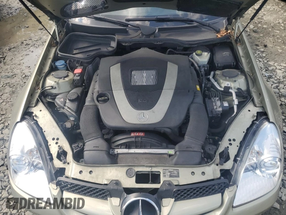 2010 Mercedes-Benz SLK-Class SLK 300 with VIN WDBWK5EA5AF229435, listed as a Copart auction lot 68993834 with 0 mi miles and Salvage Title. Bid and sale history available at carsss.com. Image 11.