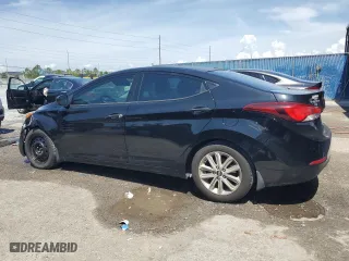 2014 Hyundai Elantra SE with VIN KMHDH4AE1EU142347, listed as a Copart auction lot 50061405 with 180,992 mi miles and Salvage Title. Bid and sale history available at carsss.com. Image 2.