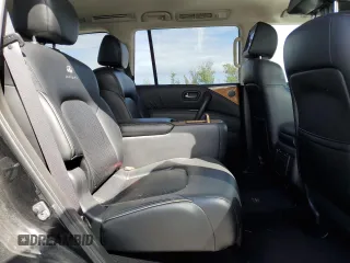 2011 Infiniti QX56 7-passenger with VIN JN8AZ2NF7B9501652, listed as a Copart auction lot 76238674 with 102,157 mi miles and Salvage Title. Bid and sale history available at carsss.com. Image 11.