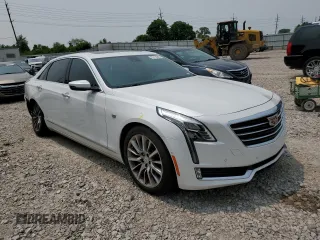 2017 Cadillac CT6 Premium Luxury AWD with VIN 1G6KF5RS4HU140696, listed as a Copart auction lot 59278895 with 131,703 mi miles and Salvage title. Bid and sale history available at DreamBid. Image 4.