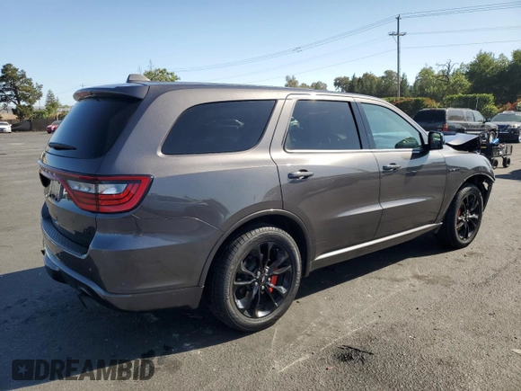 2020 Dodge Durango R/T with VIN 1C4SDJCT6LC163229, listed as a Copart auction lot 58640855 with 64,328 mi miles and Salvage title. Bid and sale history available at DreamBid. Image 3.