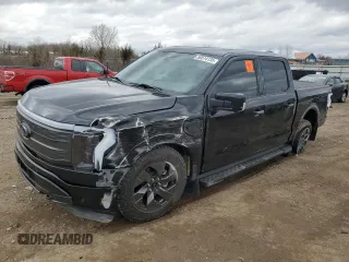 2022 Ford F-150 Lightning Pro z VIN 1FTVW1EL6NWG15167, wystawiony jako Copart lot #50514135 z przebiegiem 18 912 mil mil oraz Szkody całkowita. Historia ofert i sprzedaży dostępna na DreamBid. Obrazek 1.