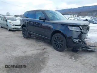 2023 Land Rover Range Rover SE with VIN SALKP9FU8PA017919, listed as a IAAI auction lot 41386589 with 23,225 mi miles. Bid and sale history available at carsss.com. Image 1.