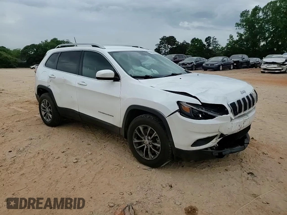 2019 Jeep Cherokee Latitude Plus with VIN 1C4PJMLB7KD195798, listed as a Copart auction lot 54230905 with 80,898 mi miles and Salvage title. Bid and sale history available at DreamBid. Image 14.